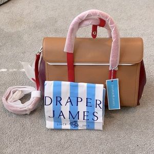 NWT Draper James Leather Satchel